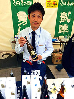 高松市丸亀町商店街 三町ドーム下にて開催されたイベント「さぬきの酒で乾杯！」に参加させていただきました